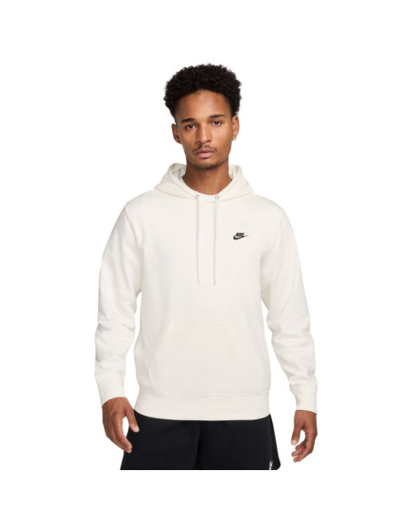 Bluza męska nike club kremowa fn3866 133