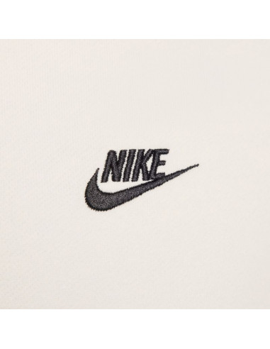 Bluza męska nike club kremowa fn3866 133