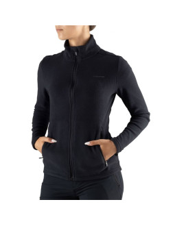 Bluza polarowa damska viking tesero lady czarna rozpinana trekkingowa (740/24/5658/0900) 2