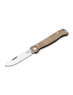 Nóż böker plus atlas brass