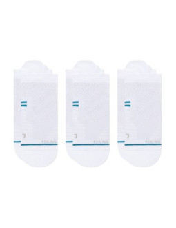 Skarpety biegowe stance athletic tab 3 pack - white