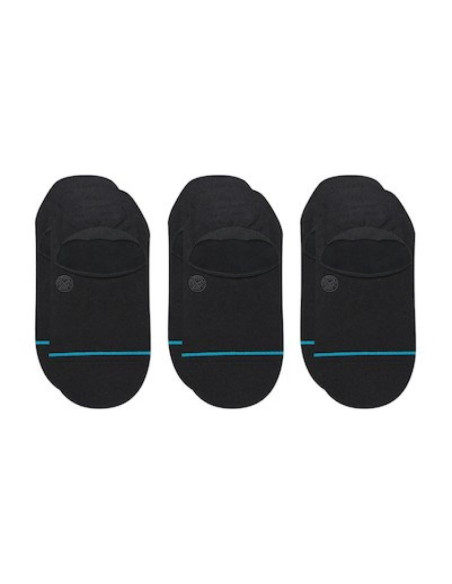 Stance icon no show 3 pack skarpety do tenisówek czarny 3 par(y)