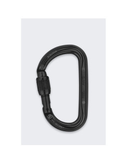 Karabinek zakręcany petzl am'd screw-lock - black