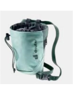 Deuter gravity chalk bag ii m zielony chłopak, dziewczyna