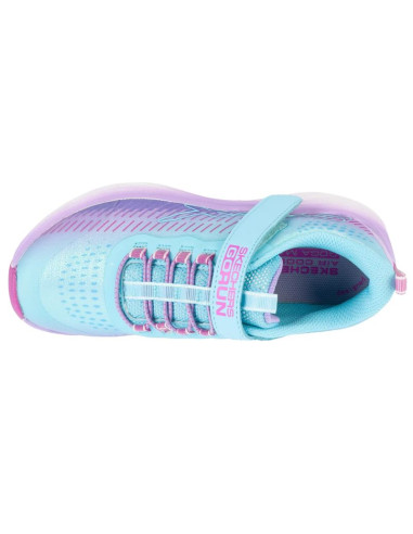 Skechers go-run accelerate - glitter s   303898l-aqpr błękitne 34