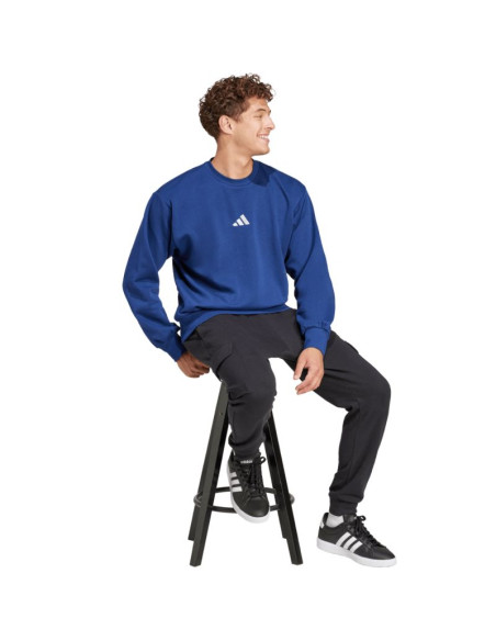 Bluza męska adidas essentials feelcozy niebieska je3792