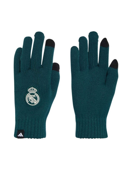 Rękawiczki adidas real madryt zielone kr4603