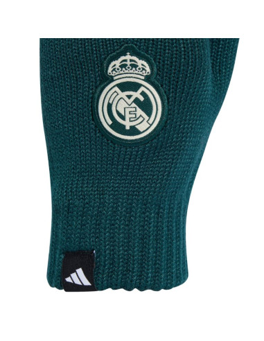 Rękawiczki adidas real madryt zielone kr4603