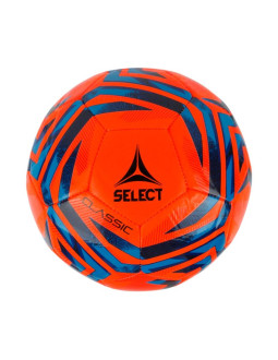Piłka nożna select classic v25 pomarańczowo-niebieska 160074