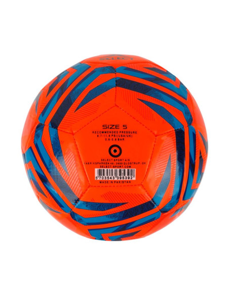 Piłka nożna select classic v25 pomarańczowo-niebieska 160074
