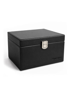 Pudełko blokujące sygnał rfid wozinsky wpb-r16 na klucze keyless z przegrodami 16x12x9 cm - czarne