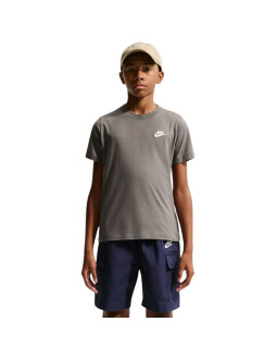 Koszulka dla dzieci nike sportswear szara fz5177 289