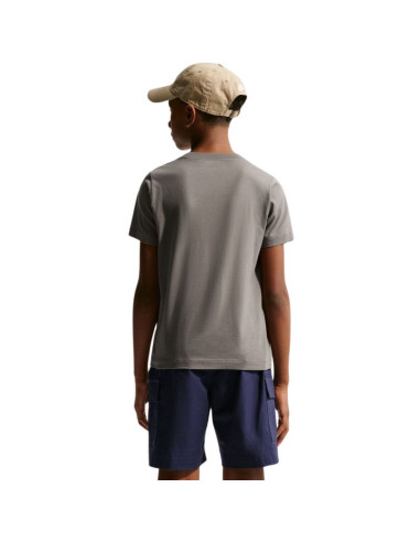 Koszulka dla dzieci nike sportswear szara fz5177 289