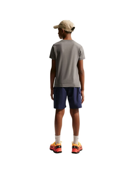 Koszulka dla dzieci nike sportswear szara fz5177 289