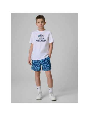 Spodenki plażowe boardshorty chłopięce 4f 4fjrss26ubdsm211-90a