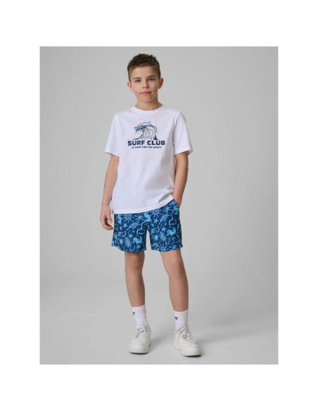 Spodenki plażowe boardshorty chłopięce 4f 4fjrss26ubdsm211-90a