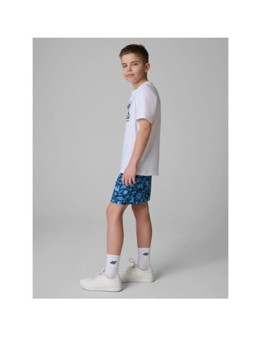 Spodenki plażowe boardshorty chłopięce 4f 4fjrss26ubdsm211-90a