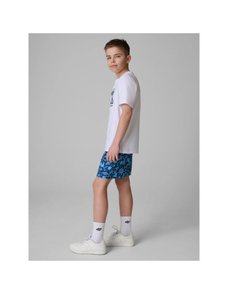 Spodenki plażowe boardshorty chłopięce 4f 4fjrss26ubdsm211-90a