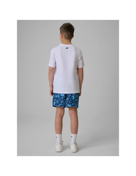 Spodenki plażowe boardshorty chłopięce 4f 4fjrss26ubdsm211-90a