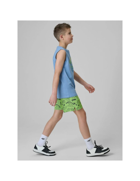 Spodenki plażowe boardshorty chłopięce 4f 4fjrss26ubdsm215-91a