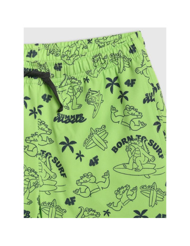 Spodenki plażowe boardshorty chłopięce 4f 4fjrss26ubdsm215-91a