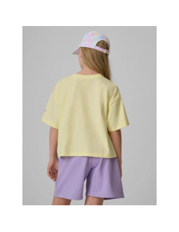 T-shirt loose z nadrukiem dziewczęc 4f 4fjrss26ttshf3908-72s 2