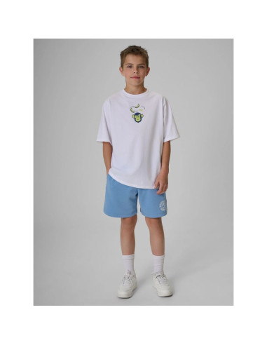 T-shirt loose z nadrukiem chłopięcy 4f 4fjrss26ttshm4276-10s