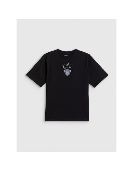 T-shirt loose z nadrukiem chłopięcy 4fjrss26ttshm4276-20s
