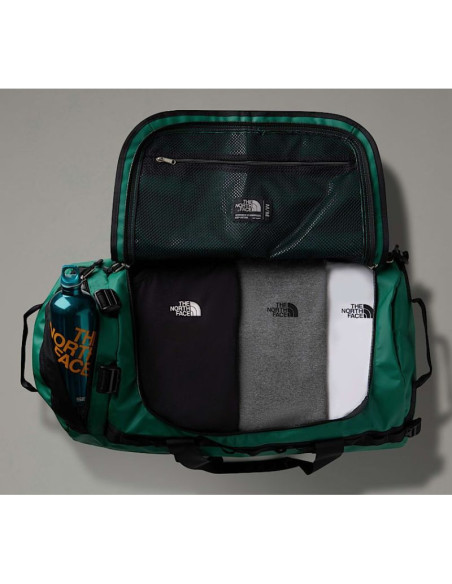 The north face os sportowa torba 71 l nylon, poliester czarny, zielony