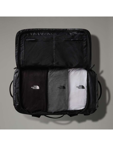 The north face nf0a52s3kt01 sportowa torba 62 l tworzywo sztuczne pochodzące z recyklingu, termoplastyczne elastomery poliuretan
