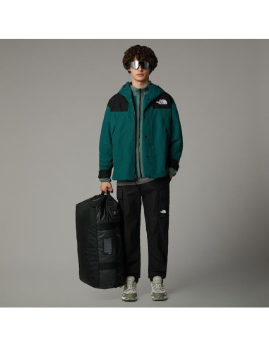 The north face nf0a52s3kt01 sportowa torba 62 l tworzywo sztuczne pochodzące z recyklingu, termoplastyczne elastomery poliuretan