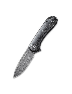 Nóż civivi elementum damast resin cf&c c907c-ds3