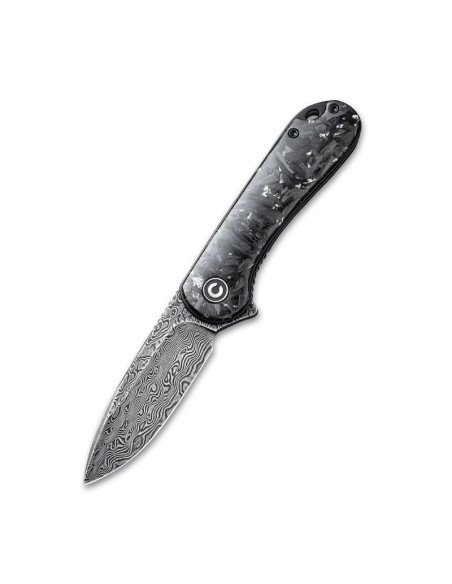 Nóż civivi elementum damast resin cf&c c907c-ds3