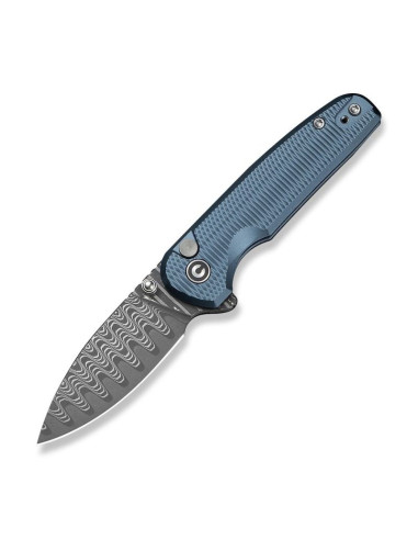 Nóż civivi mini shakan damascus blue aluminum