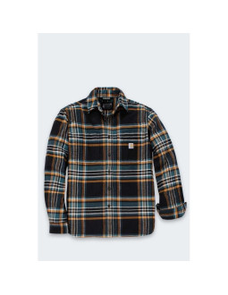 Koszula flanelowa carhartt midweight pleid black