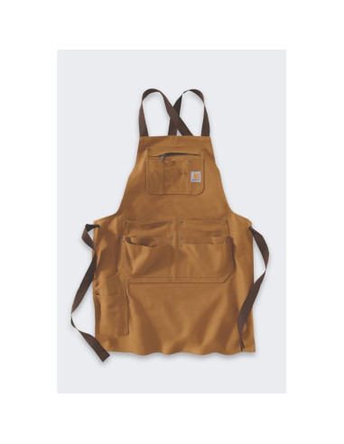 Fartuch carhartt duck apron brown
