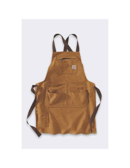 Fartuch carhartt duck apron brown