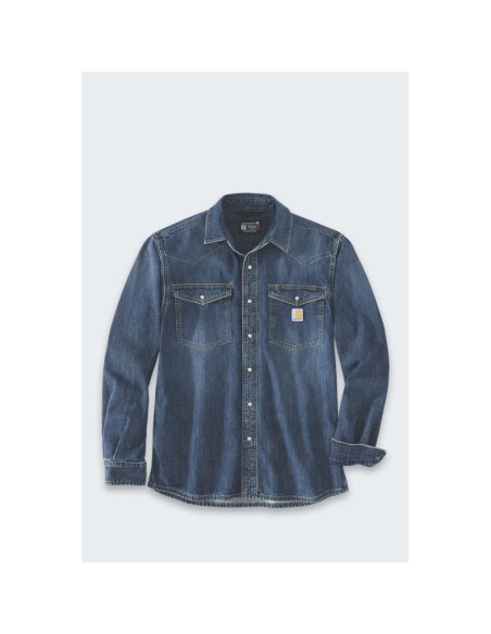 Koszula carhartt montana denim relaxed ls wyatt