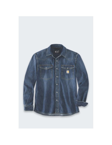 Koszula carhartt montana denim relaxed ls wyatt