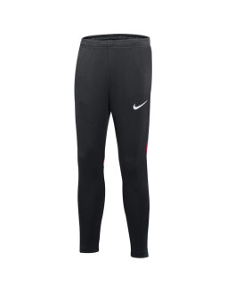 Spodnie dla dzieci nike academy pro pant youth czarno-pomarańczowe dh9325 013 l