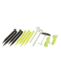 Outwell tent accessories pack zestaw krawatów i klipsów plastik wielobarwny 13 szt.