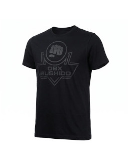 T-shirt męski koszulka czarna bawełniana dbx bushido