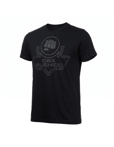 T-shirt męski koszulka czarna bawełniana dbx bushido