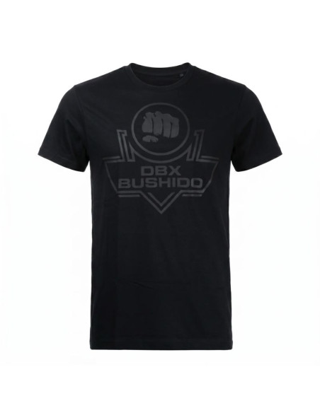 T-shirt męski koszulka czarna bawełniana dbx bushido