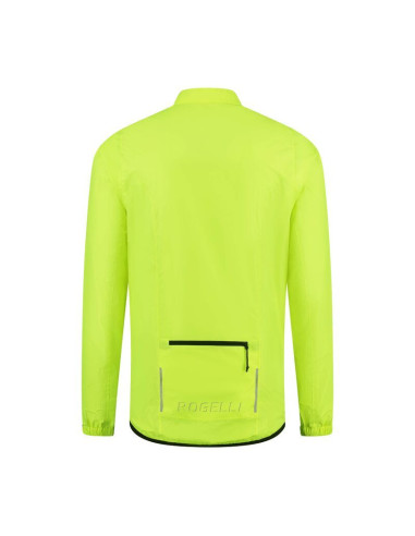 Rogelli kurtka przeciwdeszczowa core fluor 128-140
