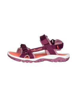 Sandały sportowe dziecięce dla chłopca/dziewczynki trollkids kids oslofjord sandal mulberry/orchid (268-225)