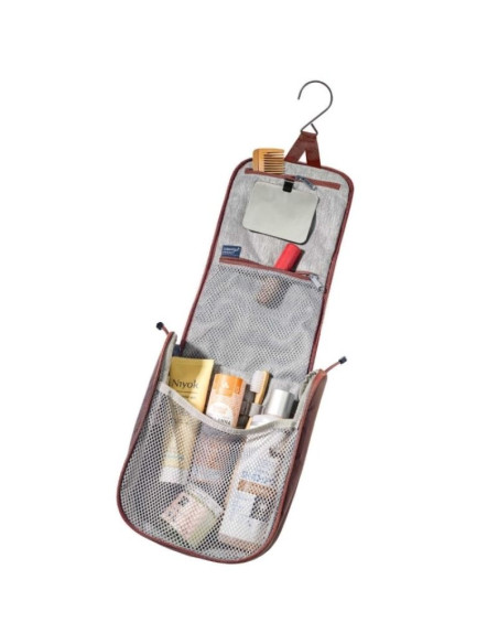 Plecak deuter alproof lite 20 sl - cinnamon/blac + kosmetyczka deuter wash center i, raisin/caspia