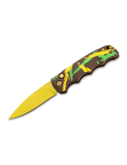 Nóż böker plus aks 74 dubai chocolate automatik d2