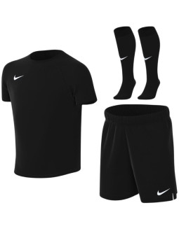 Komplet sportowy dla małych dzieci nike dri-fit park viii czarny hv8260 010 xl