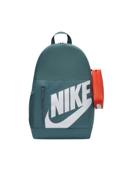 Plecak nike elemental zielony + piórnik pomarańczowy hj4186 382